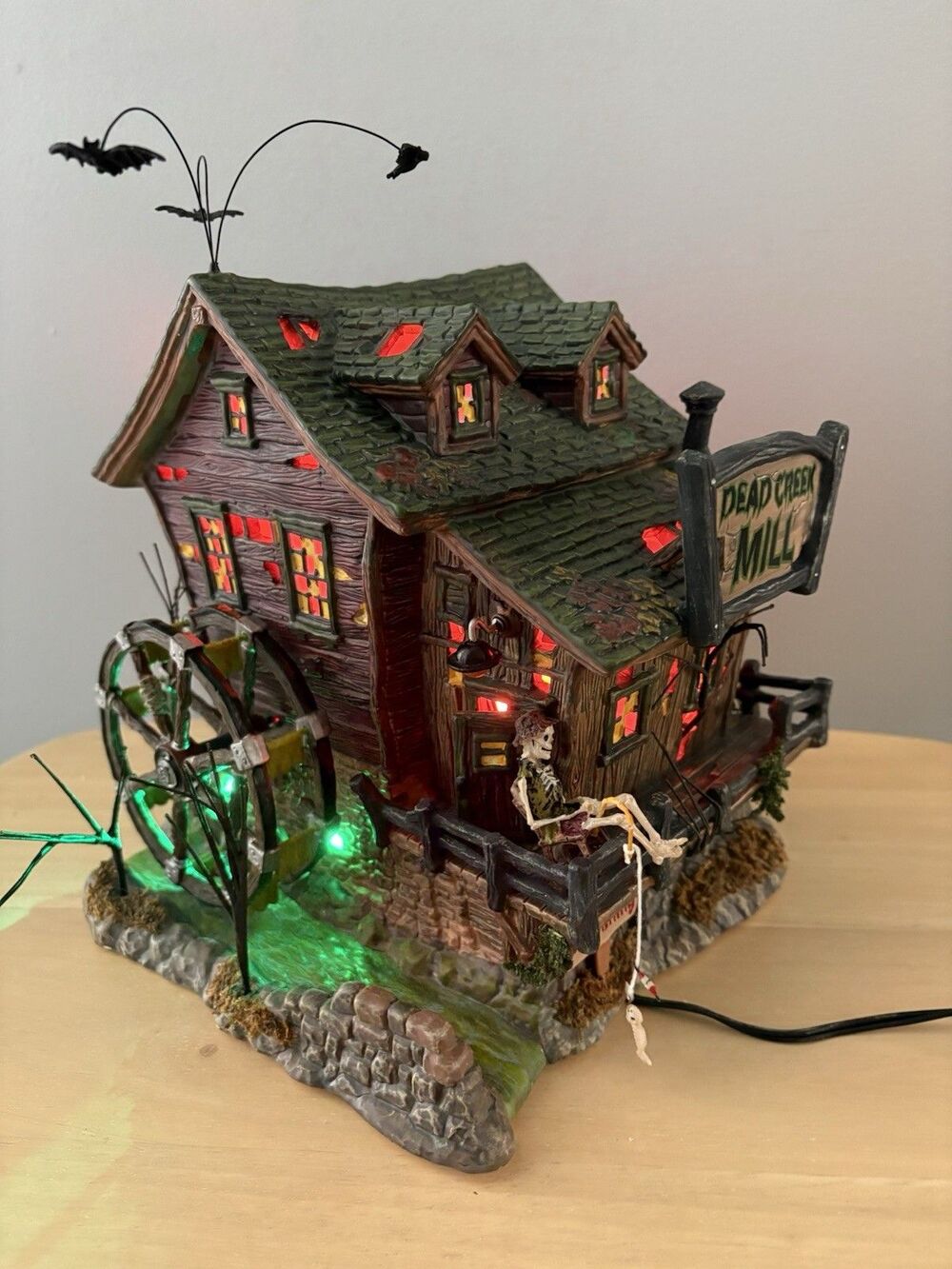 Dept 56 Halloween Dead Creek Mill 54606 Collector’s Edition WORKS